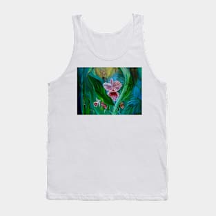 Tropical Orchid Tank Top